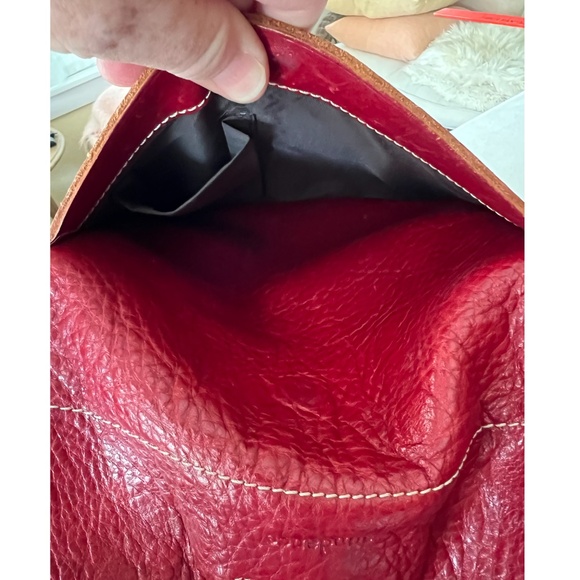 SUNDANCE Dark Red Leather Back Pack main image 6